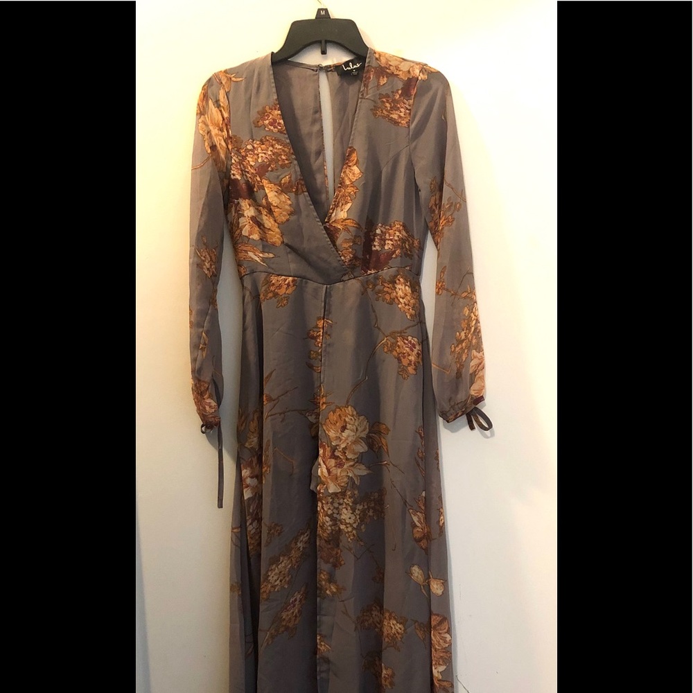 Dandelion Grey Floral Romper